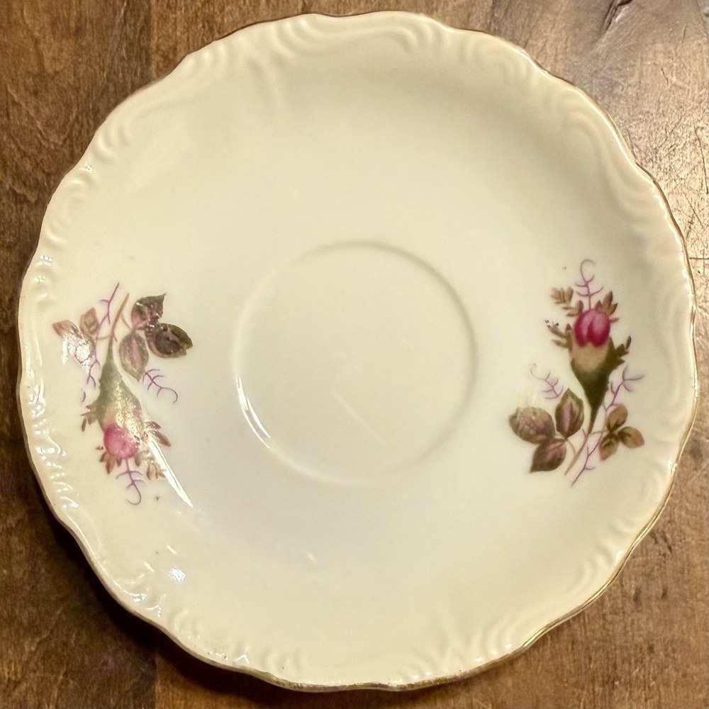 15pc VTG 50s MCM Royal Sealy Japan Moss Rose Porcelain China Miniature Tea Set - Picture 9 of 13